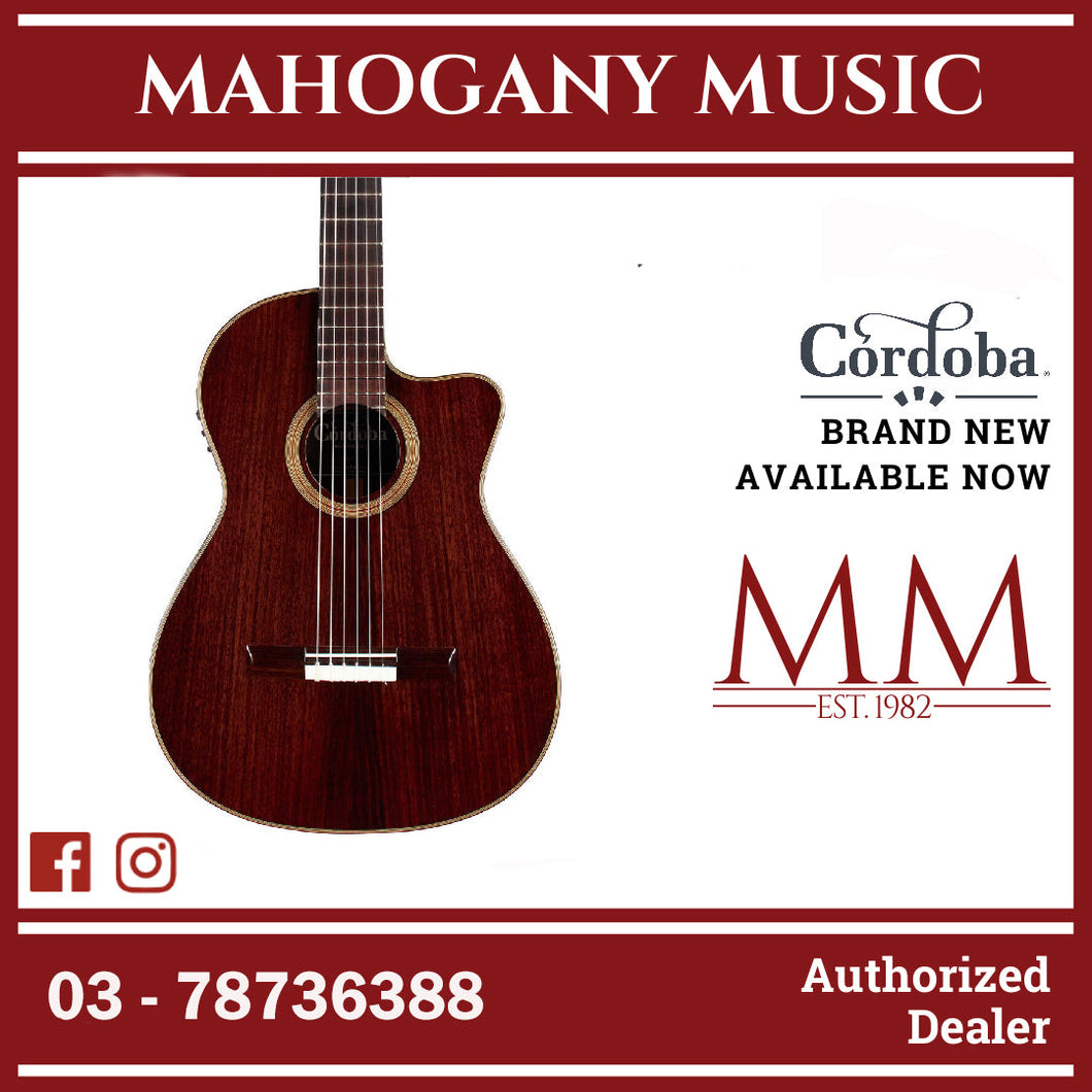 Cordoba Fusion 12 Rose II Acoustic Nylon Guitar - Spruce Top, Rosewood Back & Sides