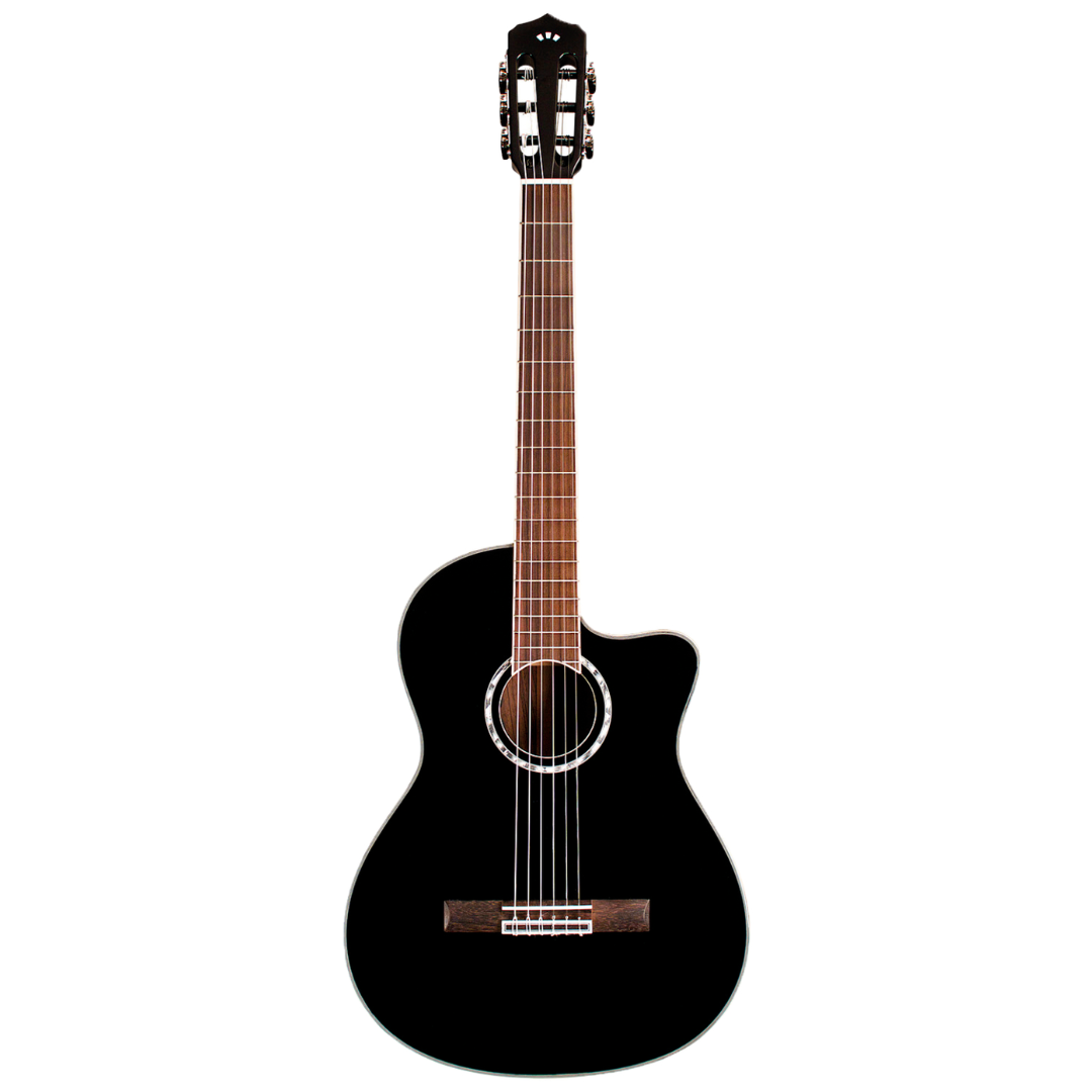 Cordoba Fusion 5 Acoustic Guitar Jet Black with Gator Guitar