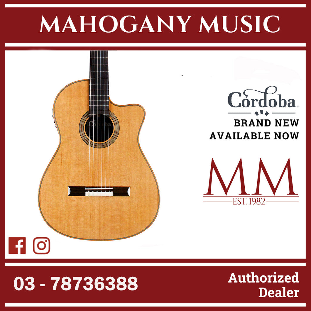 Cordoba Fusion Orchestra CE Cedar - Solid Canadian Cedar Top, Rosewood Back & Sides with Pickup