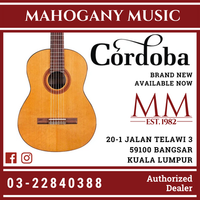 Cordoba Iberia - C5 CD Solid Canadian Cedar Classical Guitar with Gator Case