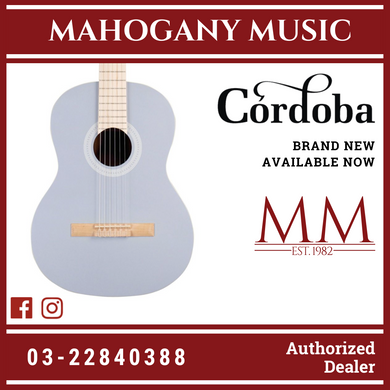 Cordoba Protege C1 Matiz Acoustic Guitar With Gig Bag, Spruce Top, Mahogany Back & Side - Pale Sky