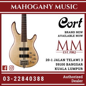Cort A-4 Open Pore Natural Bass Guitar