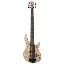 Cort A-5 Ultra Ash Etched Natural Black Electric Bass W/Bag