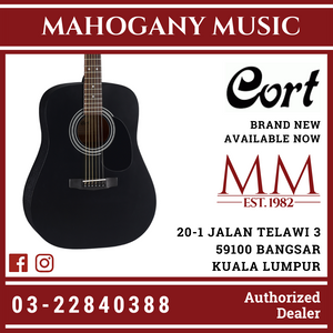 Cort AD-810/BKS Black Acoustic Guitar