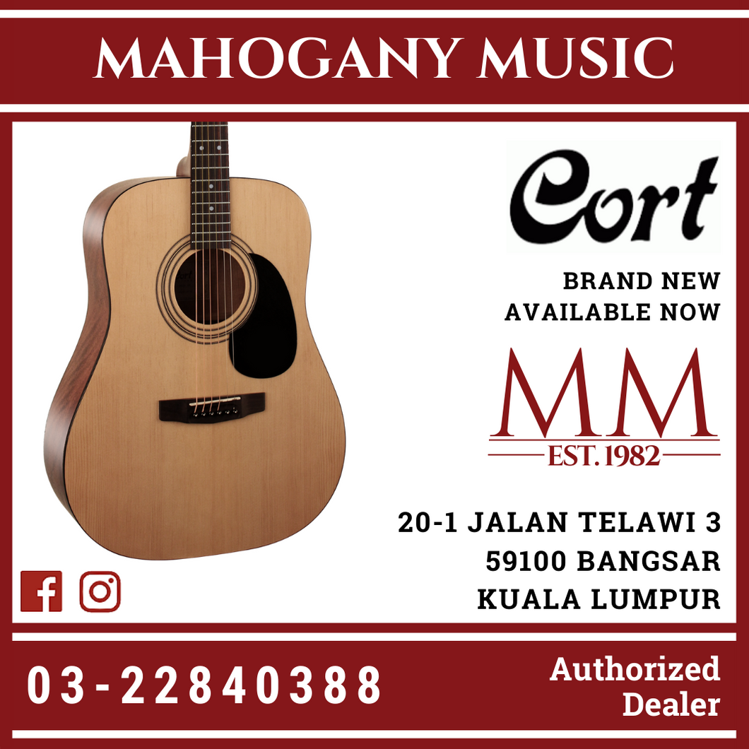 Cort AD-810 Open Pore Acoustic Guitar