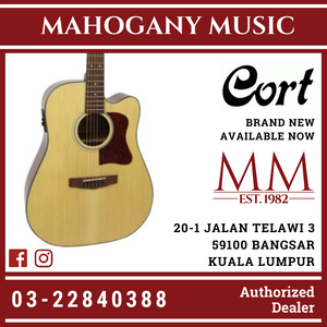 Cort AD-BG Natural EQ Acoustic Guitar