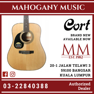Cort AD-880 Left Handed Aco Gtr W/Bag