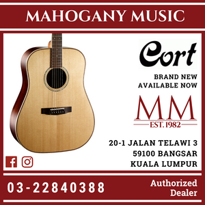 Cort AS-E5 Natural Acoustic Guitar