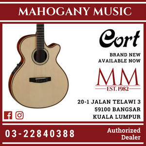 Cort AS-S4 Natural Acoustic Guitar