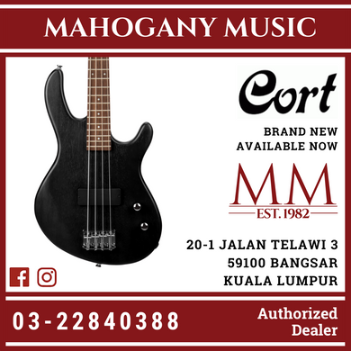 Cort Action Black Junior Bass Guitar