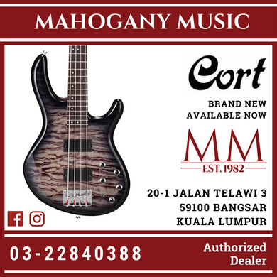 Cort Action DLX Plus Faded Grey Burst Bass Guitar