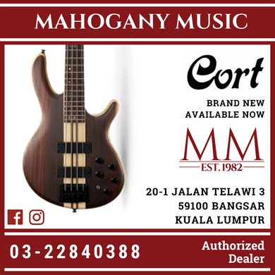 Cort Artisan Series A4 Ultra RWAS Open Pore Natural Bass Guitar