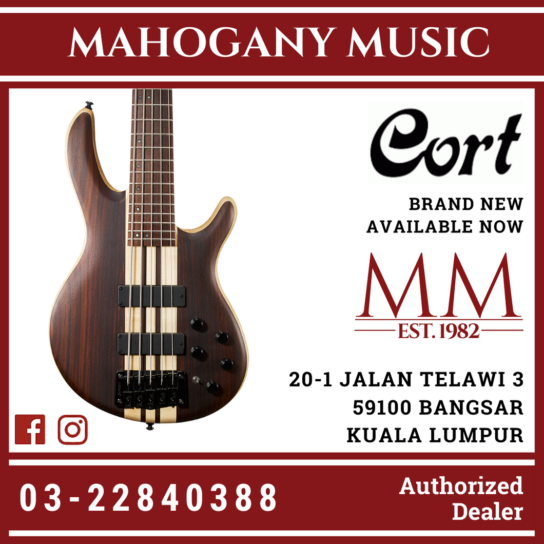 Cort Artisan Series A5 Ultra RWAS Open Pore Natural Bass Guitar