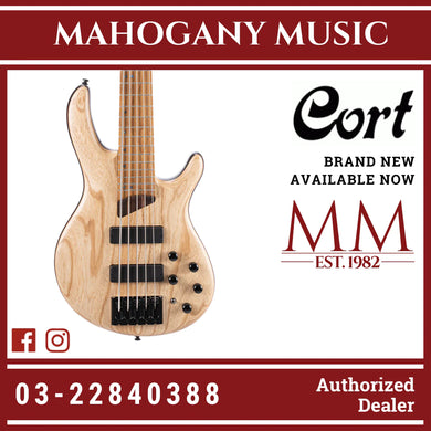 Cort B-5 Open Pore Natural Element Ele Bass W/Bag