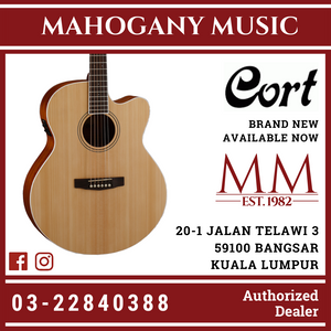Cort CJ-1F Natural Satin Acoustic Guitar