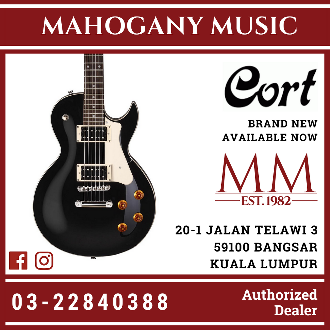 Cort CR-100 Black Electric Guitar