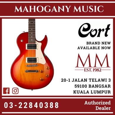 Cort CR-100 Cherry Red Sunburst Electric Guitar