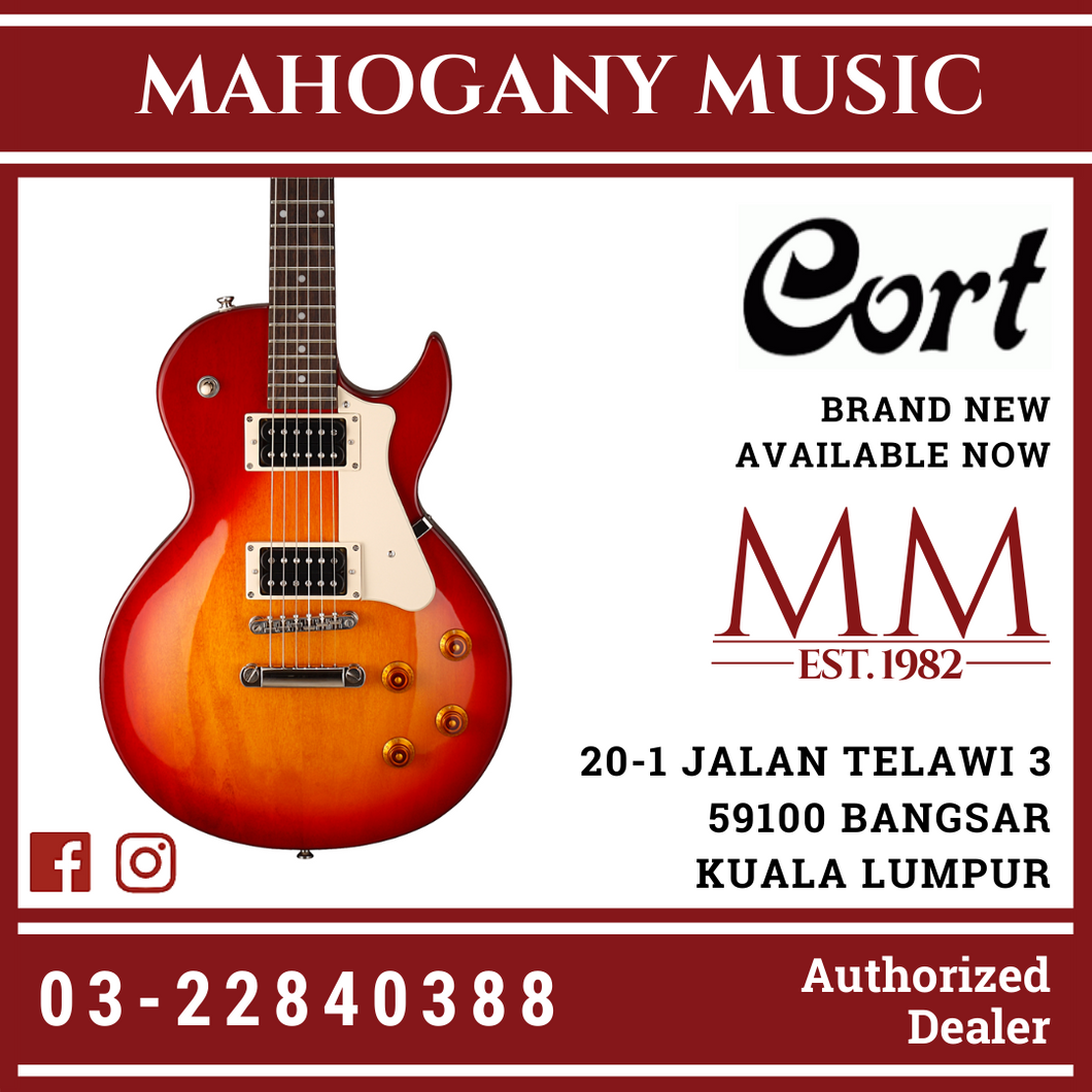 Cort CR-100 Cherry Red Sunburst Electric Guitar