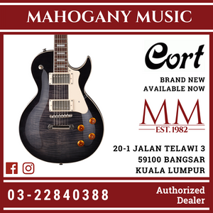 Cort CR-250 Trans Black Electric Guitar