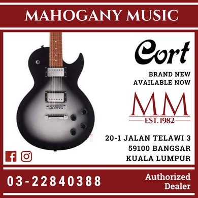 Cort CR150 Silver Burst Satin Electric Guitar