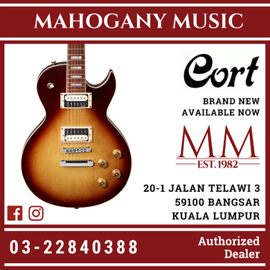 Cort CR300 Aged Vintage Burst Electric Guitar