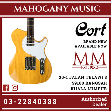 Cort Classic TC Scotch Blonde Natural Electric Guitar