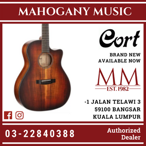 Cort Core-GA ABW Open Pore Light Burst Acoustic Guitar