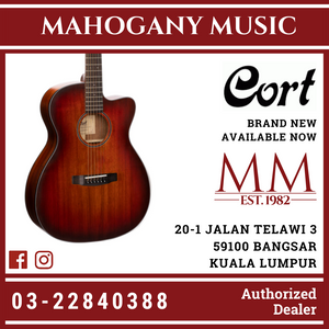Cort Core-OC All Blackwood Open Pore Light Burst Acoustic Guitar
