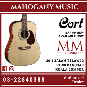 Cort Earth-70 12E Natural Satin Acoustic Guitar