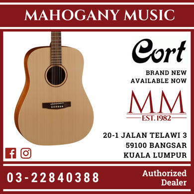 Cort Earth-Grand Open Pore Acoustic Guitar