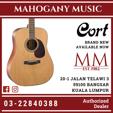 Cort Earth-100 Acoustic Guitar w/Bag