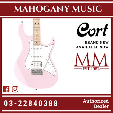 Cort G-200 SP Pastel Pink Ele Gtr W/Bag