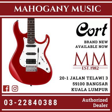Cort G-220 Candy Apple Red Electric Guitar