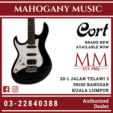 Cort G-250 Left Handed Black Electric Guitar