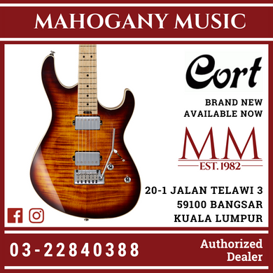 Cort G-290FATII Antique Violin Burst Roasted Maple Neck Electric Guitar