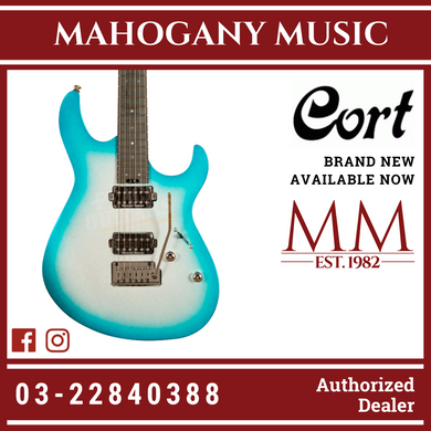 Cort G-300 Glam Polar Ice Metallic Electric Guitar W/Bag