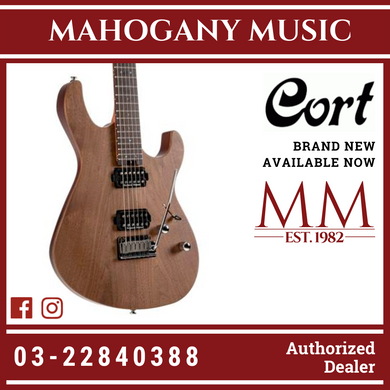 Cort G-300 Raw Natural Satin Electric Guitar W/Bag