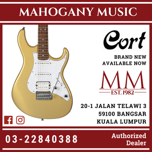 Cort G250 Champagne Gold Metallic Finish Electric Guitar