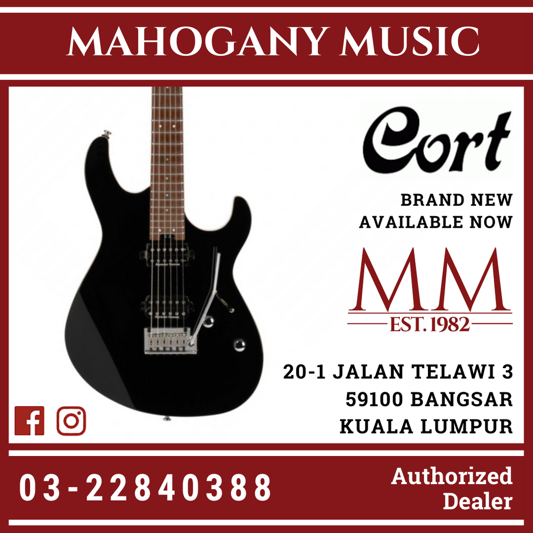 Cort G300 Pro Black Finish Electric Guitar