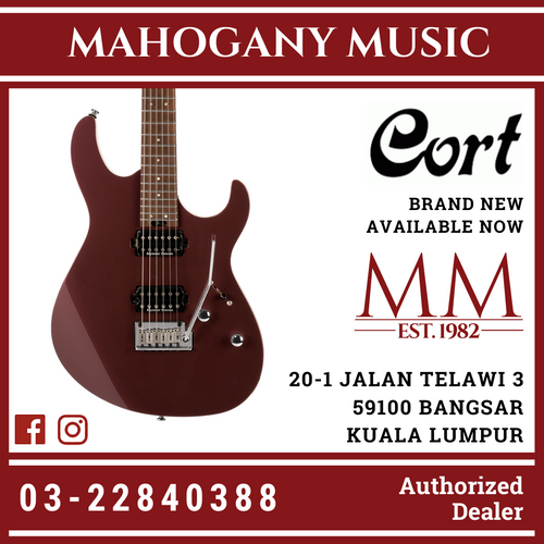 Cort G300 Vivid Burgundy Finish Electric Guitar