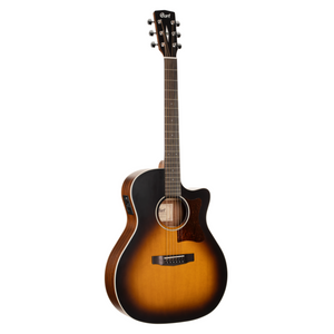 Cort GA-1E Grand Regal Open Pore Sunburst Acoustic Guitar W/Bag
