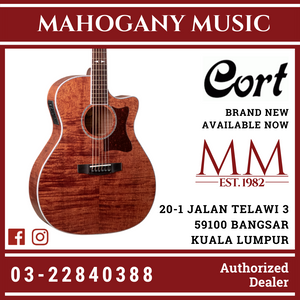 Cort GA5F-FMH Grand Regal Acoustic Guitar