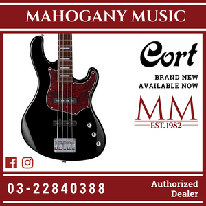 Cort GB-34JJ 4-Strings Black Bass w/Bag