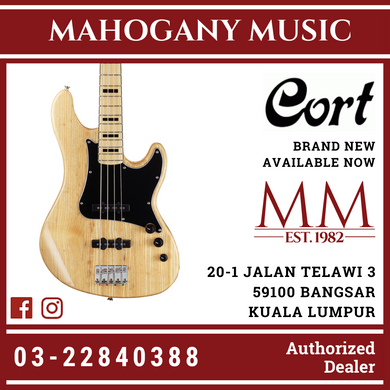 Cort GB-55JJ Natural Electric Bass