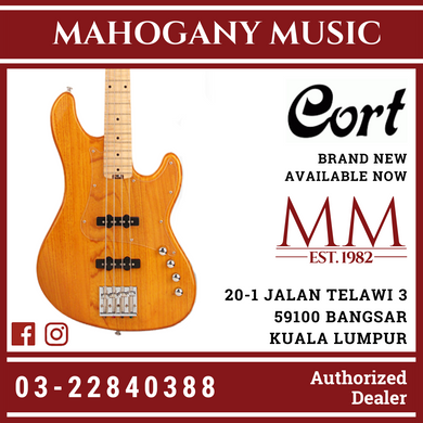 Cort GB-74JJ Amber Electric Bass
