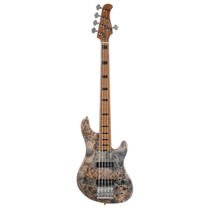 Cort GB-Modern 5 Open Pore Charcoal Grey Electric Bass W/Hardcase