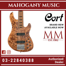 Cort GB-Modern 5 Open Pore Vintage Natural Electric Bass W/Hardcase