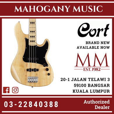 Cort GB Series - GB54JJ Natural Bass Guitar