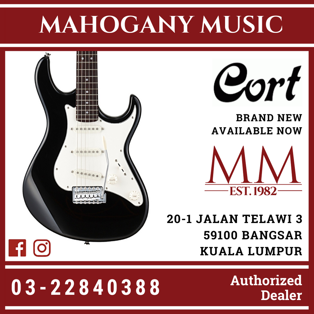 Cort G Series - G200 Black Electric Guitar