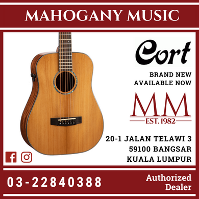 Cort Gold-Mini F Natural Acoustic Guitar